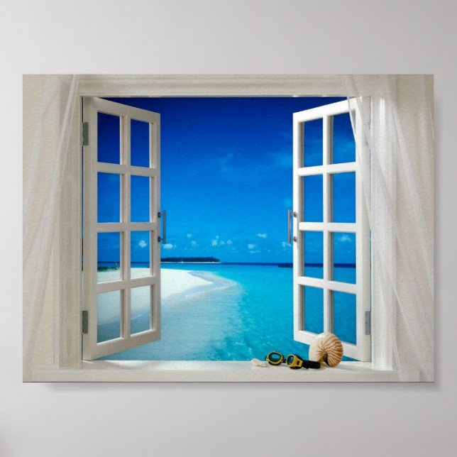 Känns som om du är vid havet poster (Framsidan)