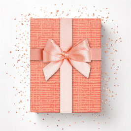 Kano Weave in Coral Presentpapper