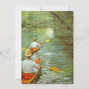 Kanoerna, Perissoires av Gustave Caillebotte