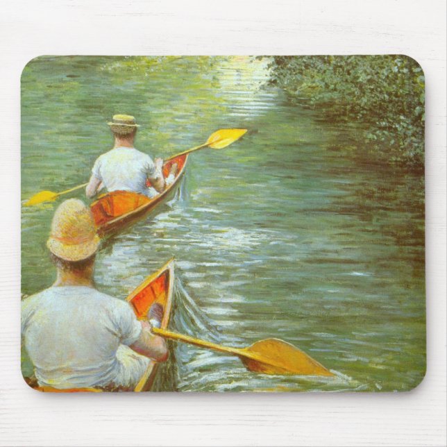 Kanoerna, Perissoires av Gustave Caillebotte Musmatta (Framsidan)
