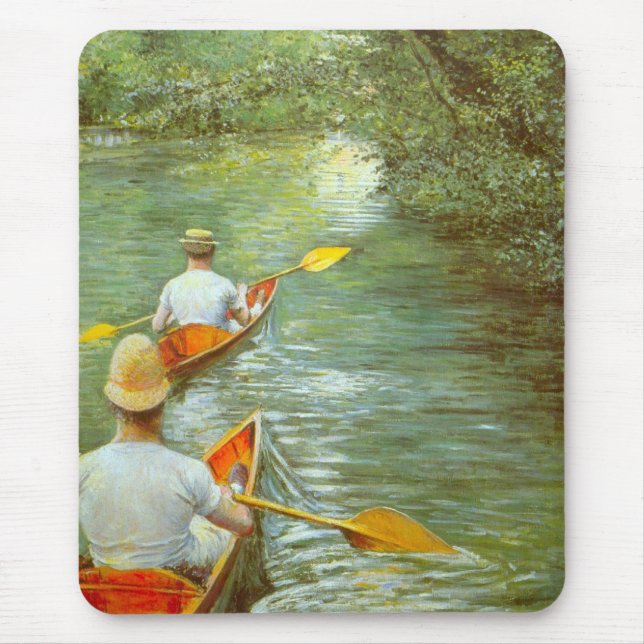 Kanoerna, Perissoires av Gustave Caillebotte Musmatta (Framsidan)