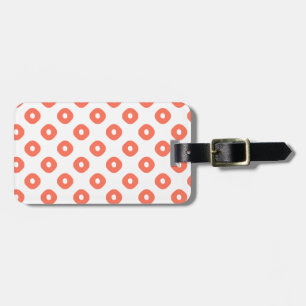 ’Kanoko’ Fawn Spot Mönster Salmon Rosa Bagagebricka