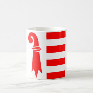 kanon jura flagga i Schweiz Kaffemugg
