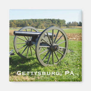 Kanon på den Gettysburg slagfältet Magnet
