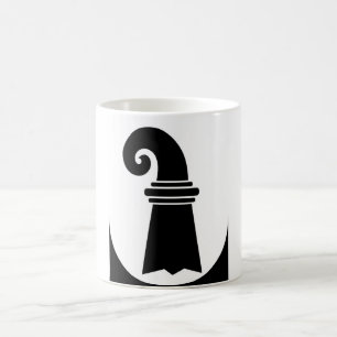 Kanonen för Schweiz-regionen Basel Stadt-flagga Kaffemugg