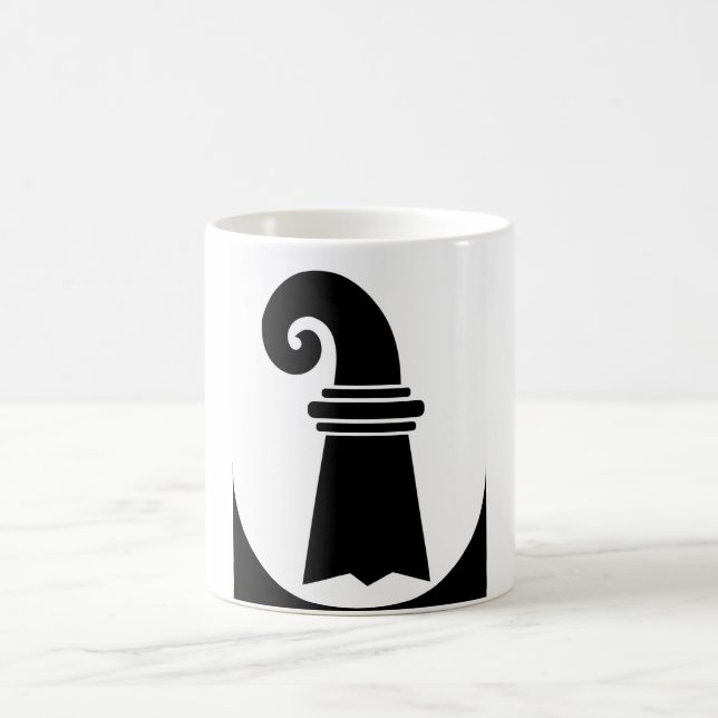 Kanonen för Schweiz-regionen Basel Stadt-flagga Kaffemugg (Center)