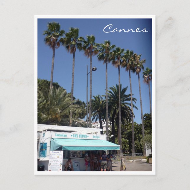 kanoner i handflatan vykort (Framsida)