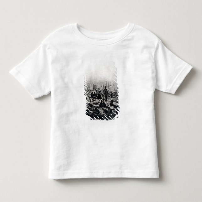 Kanoner på Buttes-Montmartre Tee (Framsida)
