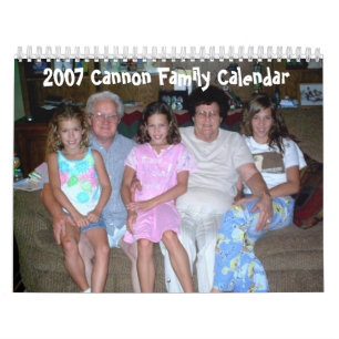 Kanonfamiljkalender 2007 kalender