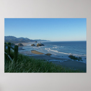 Kanonstrand, Oregon affisch