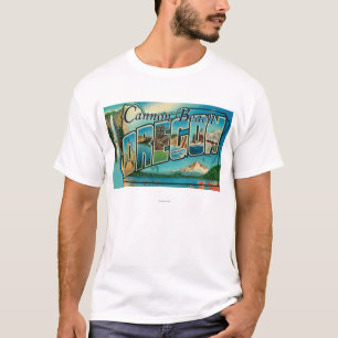 Kanonstrand, Oregon - stora brevplatser Tee