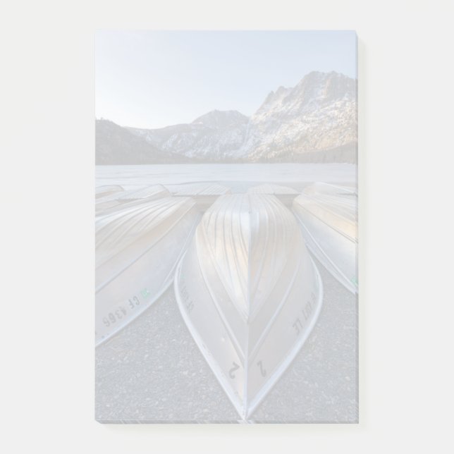 Kanot på sjön post-it block (Framsida)