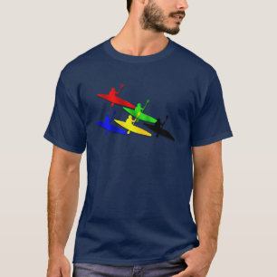 Kanota vatten sport för Kyaking kanotkyak T Shirt