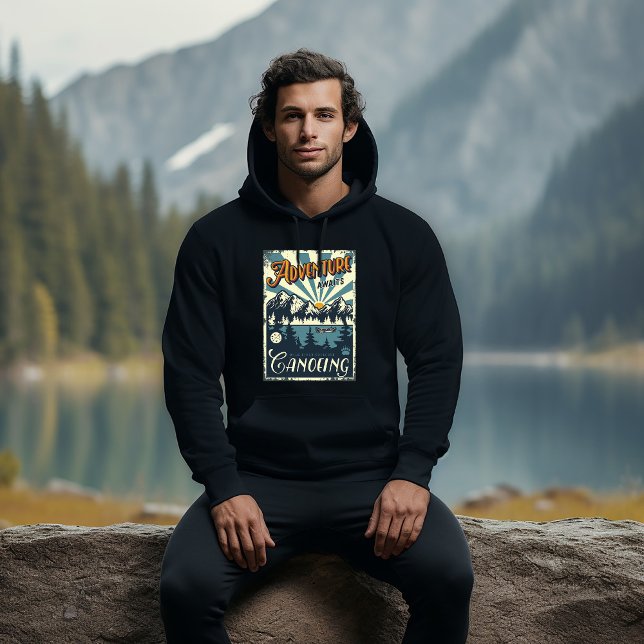 Kanotäventyr Börjar Hoodie (Skapare uppladdad)