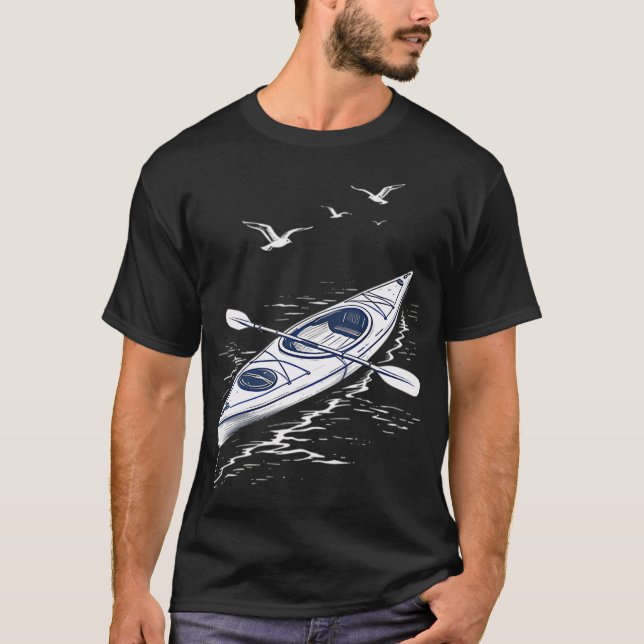 Kanotäventyr T Shirt (Framsida)