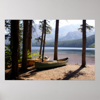 Kanoter på Redot Poster