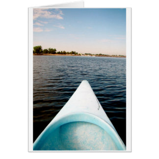 kanotering hälsningskort