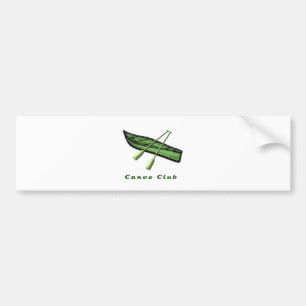Kanotklubbdesign Bildekal