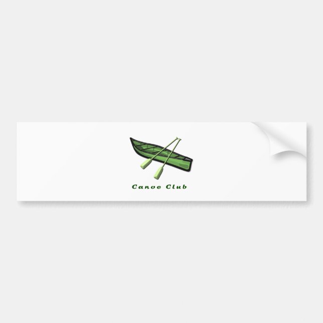 Kanotklubbdesign Bildekal (Framsidan)