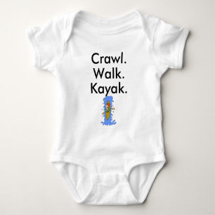 Kanotpaddling Baby Bodysuit T Shirt