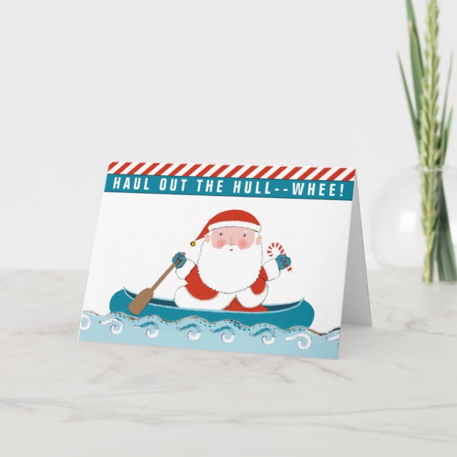 Kanotpaddling Kanot Jul Kort (Framsida)