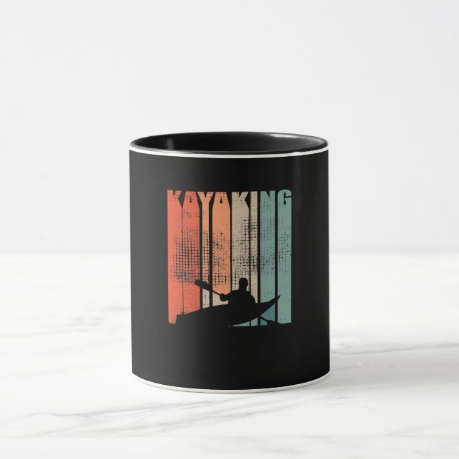 Kanotsegling Retro Mugg (Center)