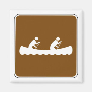 Kanotsymbolskylt Magnet