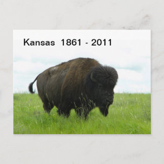 Kansas 1861-2011 vykort