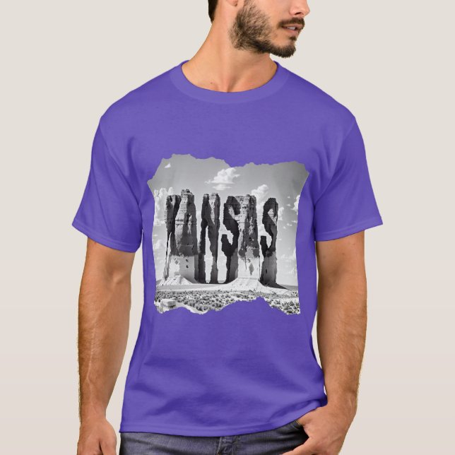 KANSAS 24 1 Överstorlek T Shirt (Framsida)