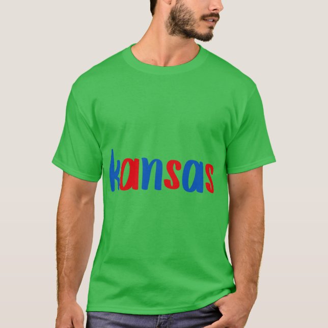 kansas 6 t shirt (Framsida)