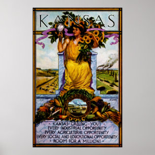 Kansas affisch 1911