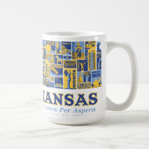 Kansas - annons Astra per Aspera - mugg
