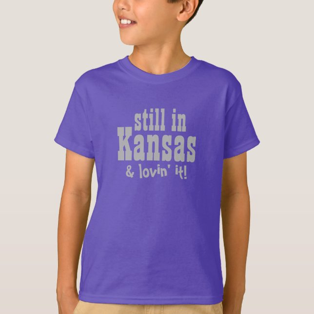 KANSAS-anpassningsbar T-shirt (Framsida)