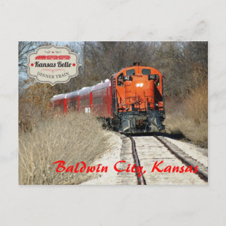 Kansas Belle - Engine 142 Vykort