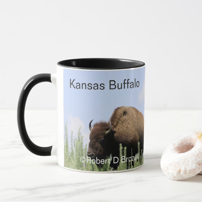 Kansas Bison  Mugg (Med munk)