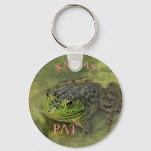 Kansas Bull Frog Keychain Nyckelring