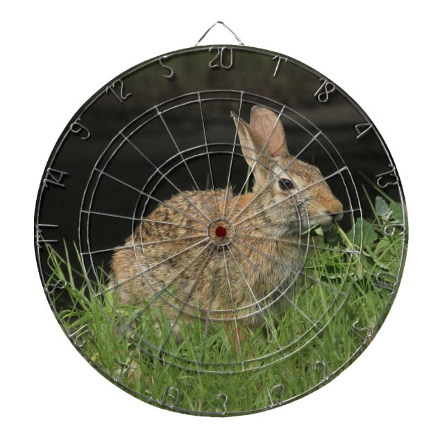 Kansas Bunny Rabbit ProfiltInk Dart Board Darttavla (Framsidan)