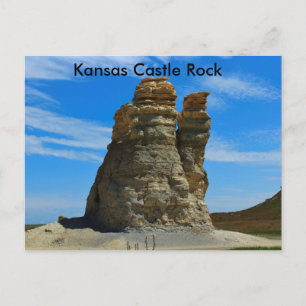 Kansas Castle Rock vykort