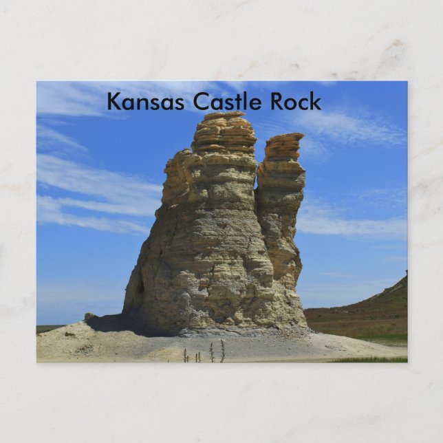 Kansas Castle Rock vykort (Framsida)