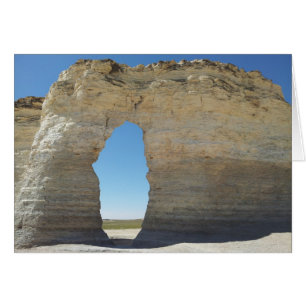 Kansas Chalk Pyramids Hälsningskort