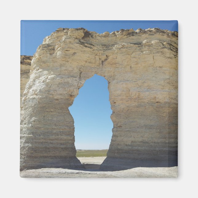 Kansas Chalk Pyramids Magnet (Framsidan)