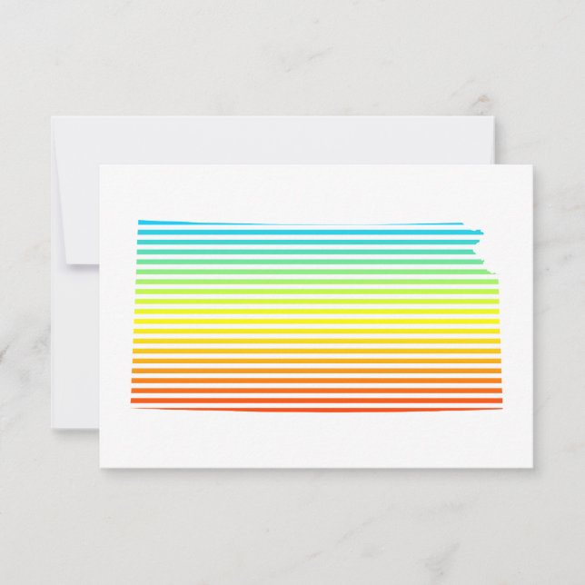Kansas chill fade inbjudningar (Framsida)