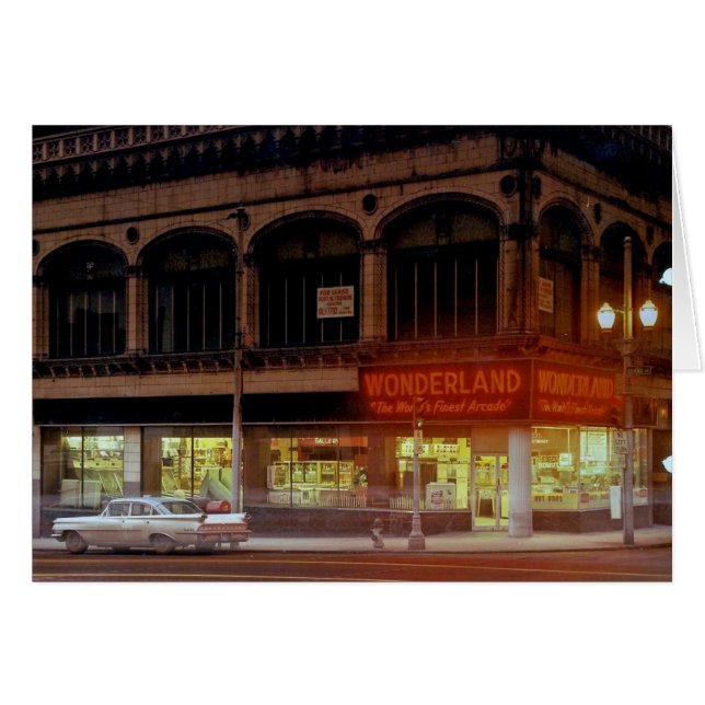 Kansas City 12:e och Grand Circa 1968 Hälsningskort (Framsidan Horizontal)