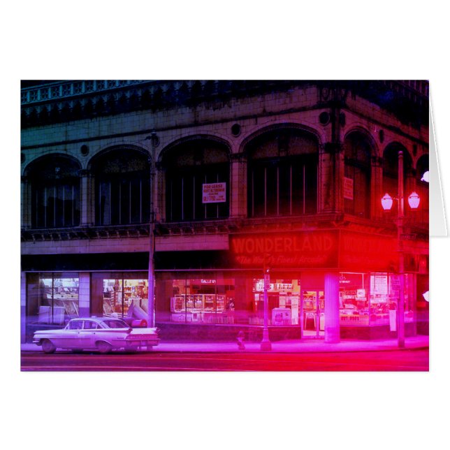 Kansas City 12:e och Grand Circa 1968 Hälsningskort (Framsidan Horizontal)