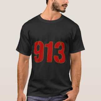 Kansas City 913 rött guld T Shirt