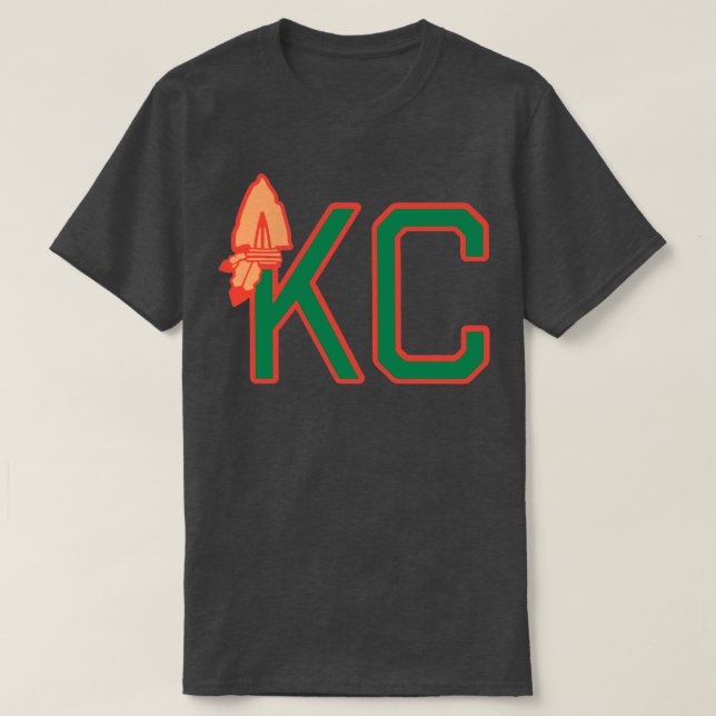 Kansas City Arrow Head KCMO KCK 10 T Shirt (Design framsida)