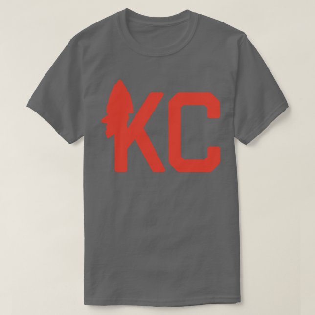 Kansas City Arrow Head KCMO KCK 4 T Shirt (Design framsida)