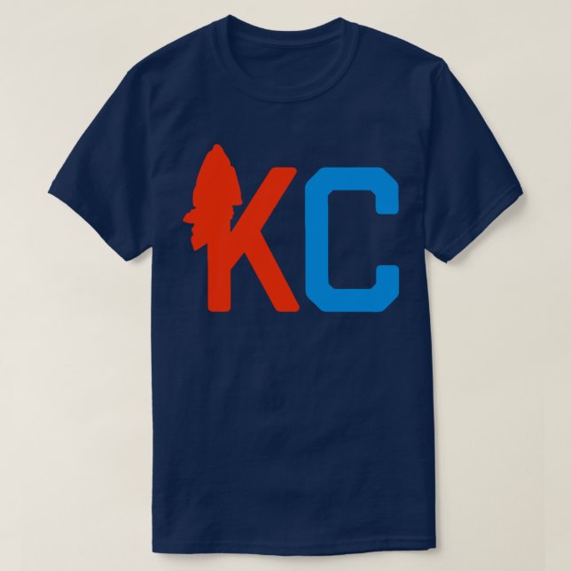 Kansas City Arrow Head KCMO KCK 8 T Shirt (Design framsida)