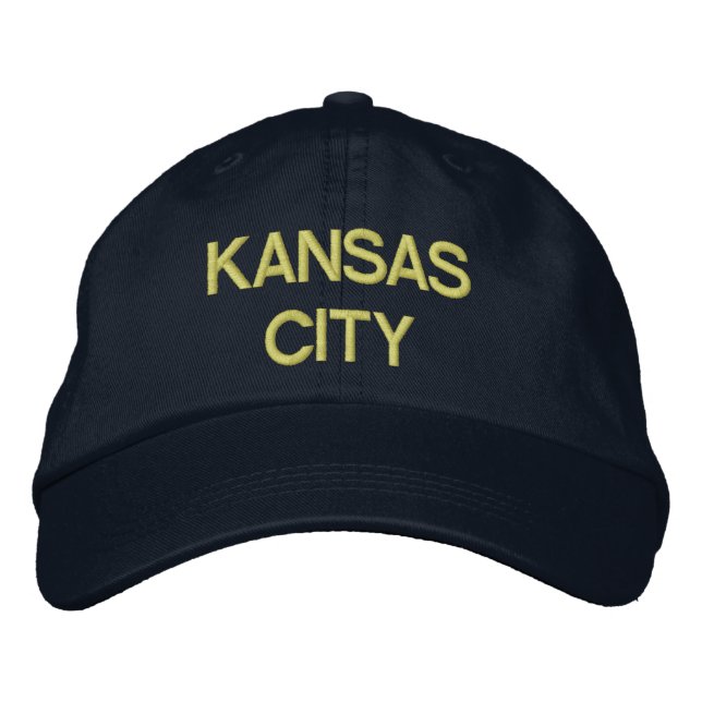 Kansas City Cap Broderad Keps (Framsida)