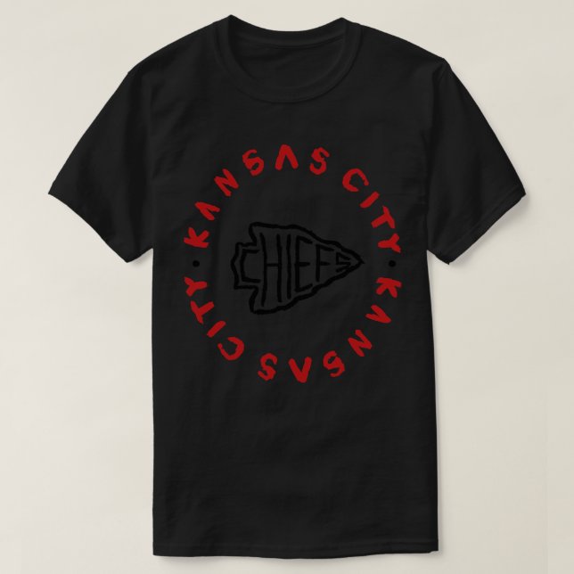Kansas City Chieeeeefs 4 T Shirt (Design framsida)